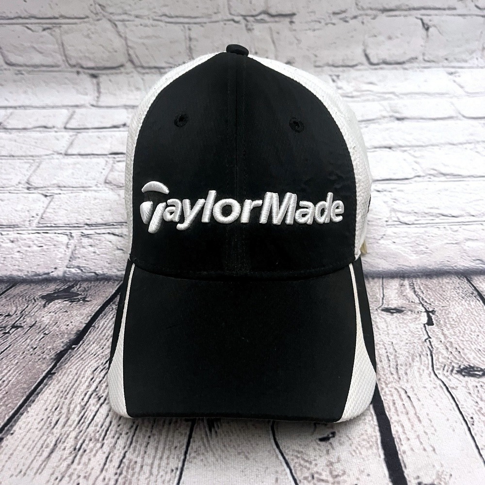 Taylormade Golf‎ Hat R11 Penta Black White Lightweight Adjustable